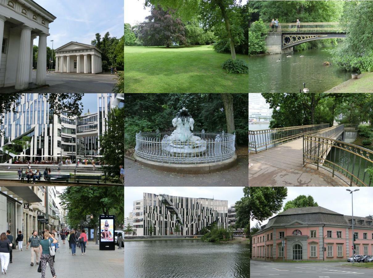 Modernes, Sonniges Appartement Im Herzen Von Duesseldorf Ngoại thất bức ảnh